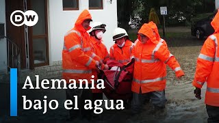 Inundaciones arrasan el oeste de Alemania  DW Documental [upl. by Naeloj]