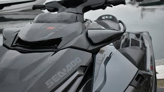 MY22 SeaDoo RXT XRS 300 in TRIPLE BLACK [upl. by Sams637]