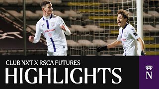 HIGHLIGHTS U23 Club NXT  RSCA Futures  20232024 [upl. by Volney]