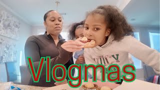 Vlogmas day 12 Week 2 Crumbl cookie review [upl. by Yenitirb]