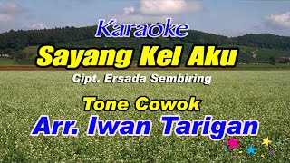 Karaoke Lagu Karo Sayang Kel Aku Tone Cowok [upl. by Nnyrat]