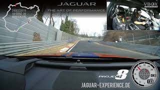 Project 8 Jaguar Ring Taxi Lap on the Nurburgring VLN Track with Dale Lomas BTG [upl. by Francois]