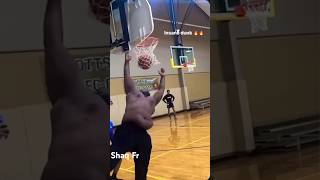 Prime Shaq Brought It Downtown 😂 basketball ballislife hooper funny meme lebron shaqleonard [upl. by Aizek]