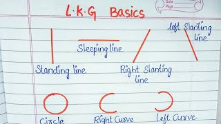 LKG Class Basics Learning For Students [upl. by Nevi]