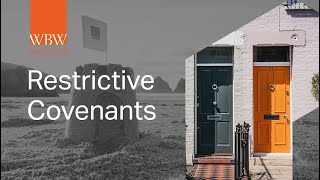 Restrictive Covenants  WBW Solicitors  South West Solicitors [upl. by Atnim]