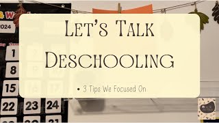 How I Deschooled My First Homeschool Student Middle School [upl. by Ueik]