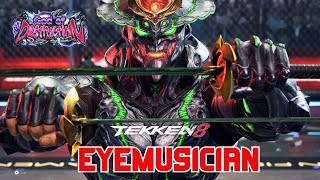 Tekken 8 Number 1 Yoshimitsu Player EyeMusician  Tekken 8 High Level Gameplay [upl. by Lapides]