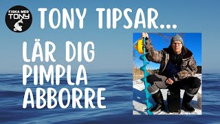 Tony tipsar  Lär dig pimpla abborre  Icefishing for perch [upl. by Eldwin]