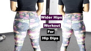 5 Minutes WIDER HIPS WORKOUT with ONLY DUMBBELL How to Get Bigger Hips Hip Exercises [upl. by Gasperoni134]