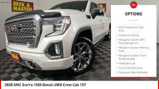 2020 GMC Sierra 1500 Houston TX LZ209275 [upl. by Immas]