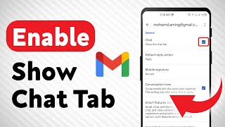 How to Enable Show Gmail Chat Tab Updated [upl. by Nnylyrehc]