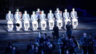 Basel Tattoo 2017 Rekrutenspiel der Schweizer Militärmusik [upl. by Griffin]