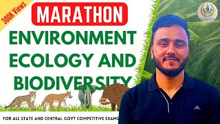 Environment Ecology and Biodiversity  ONE SHOT  By Tawqeer Sir  For all Competitive Exams [upl. by Ttevy]