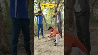 Happy Diwali￼￼😂😂 comedy realfools million Diwali 2024 diwalidhamaka comedyshorts 1crore [upl. by Tigges]