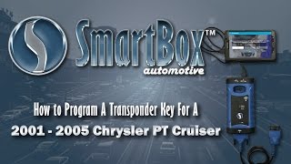 How to Program a Transponder Key to a 2001  2005 Chrysler PT Cruiser [upl. by Woodsum]