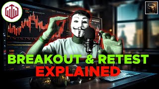 How to find Breakout and retest point  How to trade on Breakout point and SNR levels [upl. by Einama]