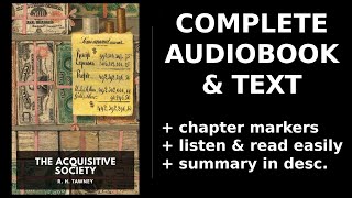 The Acquisitive Society 🌟 By R H Tawney FULL Audiobook [upl. by Imarej]