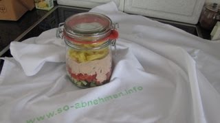 WeightWatchers Sattmacher Hähnchensalat für ein Picknick als Luchpaket oder für Unterwegs  Rezept [upl. by Varden]