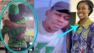 WATCH Moses Bliss Angry As His Girlfriend Is DRAG In His Face With Regina Daniels [upl. by Farver]