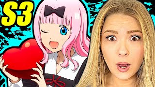 Parents React To KAGUYASAMA SEASON 3 For The First Time [upl. by Arihsay]