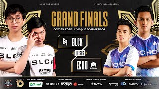 MPLPH S10 GRAND FINALS BLCK VS ECHO GAME 1 [upl. by Attenej]