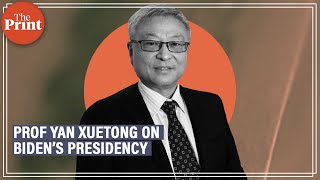 Biden will continue to be antiChina but will adapt different strategy Prof Yan Xuetong [upl. by Koralle]