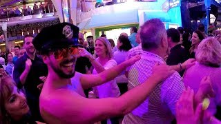 Royal Caribbean Nightlife  70s Dance Party on Allure of the Seas HD [upl. by Canon]