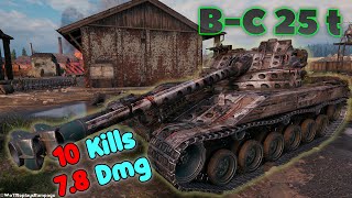 BatChâtillon 25 t  10 Frags 78K Damage Master by player SaboinSageMode [upl. by Osy]