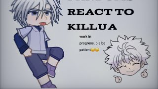 Fandoms react to Killua Zoldyck [upl. by Sehcaep]