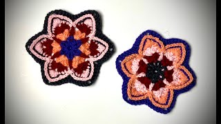 ⭐️ SternenDecke Teil 1 häkeln häkeln crochet Wollreste 🧶 wolle [upl. by Zug594]