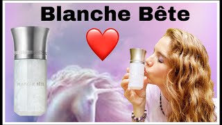 Blanche Bête de Liquides Imaginaires  Mi nueva JOYA de Perfume 💎 RESEÑA  Perfume Unicornio 🦄✨ [upl. by Gassman]