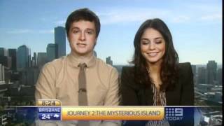 TODAY interview  Josh Hutcherson and Vanessa Hudgens [upl. by Atkins990]