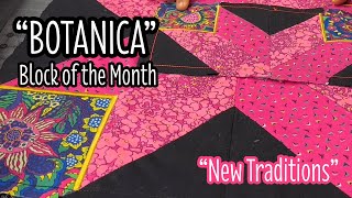 quotBotanicaquot Block of the Month Month 1  Urban Spools [upl. by Vanna]