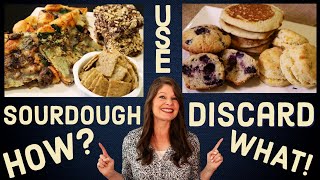 How to Use Sourdough Discard In YOUR Favorite Recipes My 6 Suggestions WILL Surprise You [upl. by Josler]