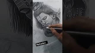 Mahadev ka new viral drowing viraltranding artistrohan [upl. by Sirtemed]