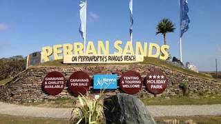 Perran Sands a quick tour [upl. by Olnek]