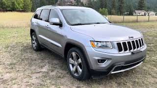 Quick Look at a 2014 Jeep Grand Cherokee Limited 4x4 [upl. by Nivri]