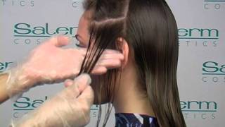 Keratin Shot de Salerm Cosmetics Español [upl. by Hanley]