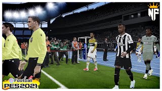 BOTAFOGO X CRICIÚMA  Brasileirão Série A 2024 ⚽ Gameplay Simulação PES 2021 [upl. by Mayfield438]