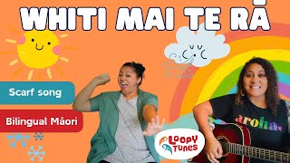 Whiti Mai Te Rā  Scarf Song  Bilingual Māori  Weather Songs  Fun Movement [upl. by Anait]