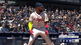 Epic BRAVES vs YANKEES Exhibition Cup  MLB The Show 24 PS5 [upl. by Myke]