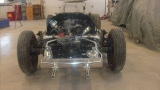 Karmann Ghia Rebuilt Motor By lastchanceautorestorecom [upl. by Leamhsi991]