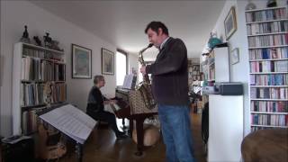 Histoires  Saxophone alto et Piano  Jacques Ibert [upl. by Eniowtna]