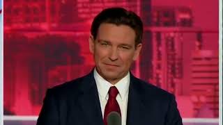 Enjoy Ron DeSantis discomfort with being called out for his monstrous immigration policies [upl. by Ahsinirt]