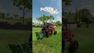 Grass Mower Noob vs Pro farmingsimulator22 fs22 [upl. by Alesi649]