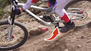 Amazing WORLD CHAMPS Downhill Bikes in ACTION [upl. by Aknahs]