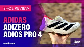 adidas Adizero Adios Pro 4 Running Shoes Review Tested at Berlin Marathon 2024 [upl. by Gladi301]