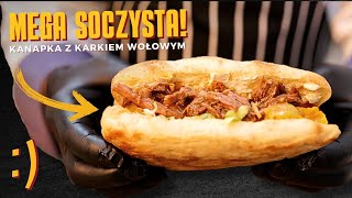 Kanapka z wołowiną idealna zamiast burgera [upl. by Bates]