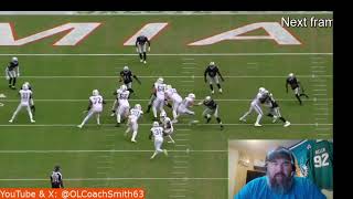 2024 Miami Dolphins  Liam Eichenberg Film Review [upl. by Batty]