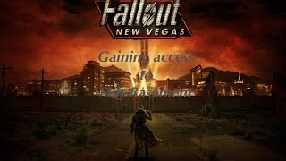 Fallout NV How to get in tops subbasement [upl. by Eelrak]